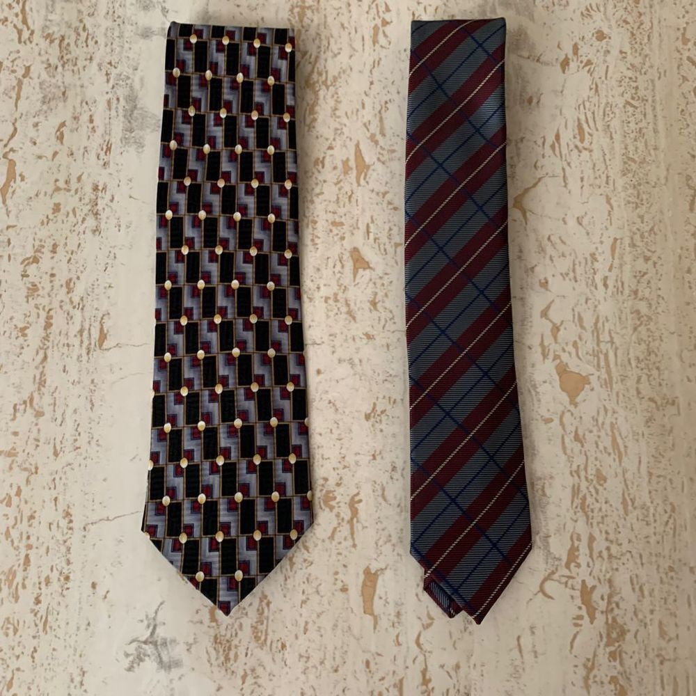 👔Set of two silk ties
